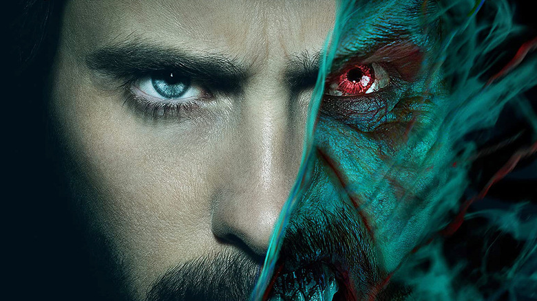 Jared Leto from the Morbius poster