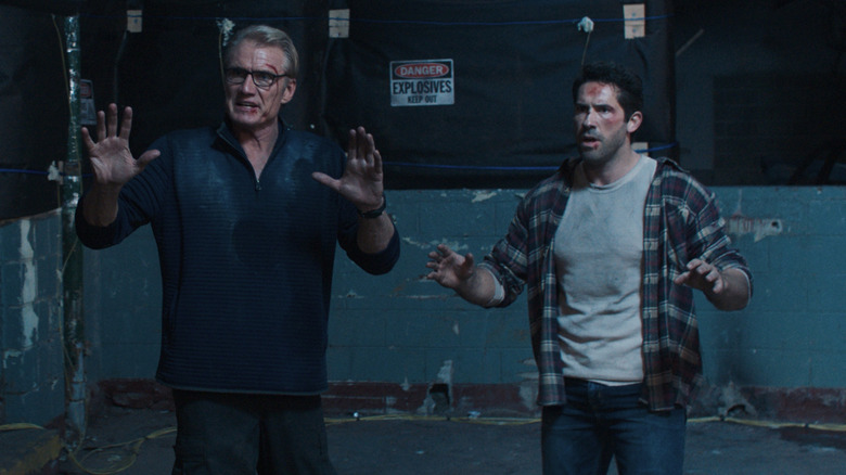 Castle Falls Dolph Lundgren and Scott Adkins