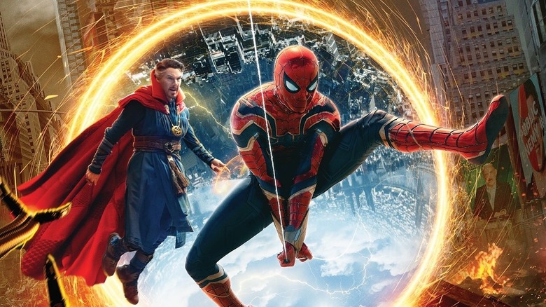 No Way Home poster Spider-Man and Doctor Strange