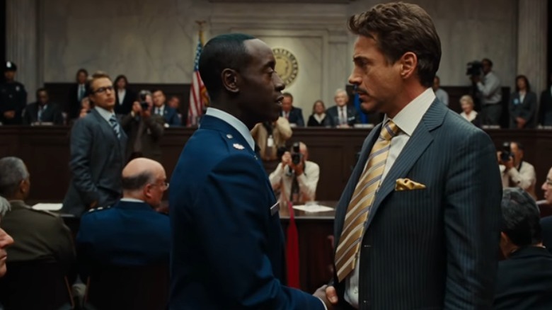 Don Cheadle, Robert Downey Jr, Iron Man 2