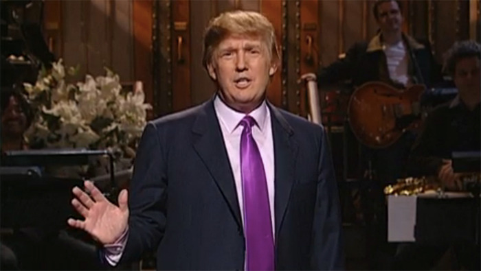 Donald Trump hosting Saturday Night Live