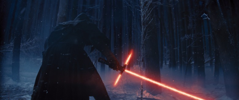 Kylo Ren's lightsaber