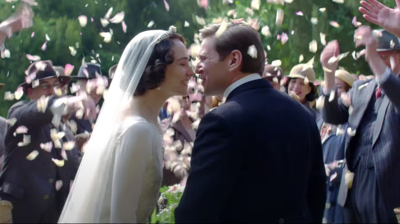 Tuppence Middleton and Allen Leech