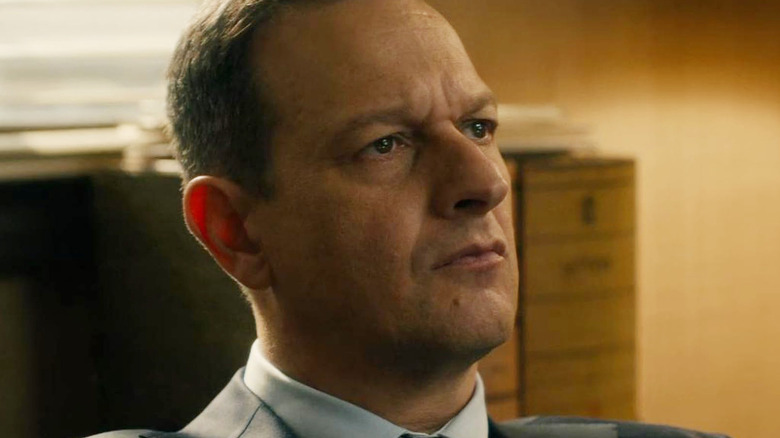 Dr. Martin Best looking concerned in Best Medicine