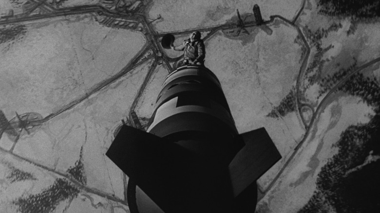 Slim Pickens Riding Bomb Dr Strangelove