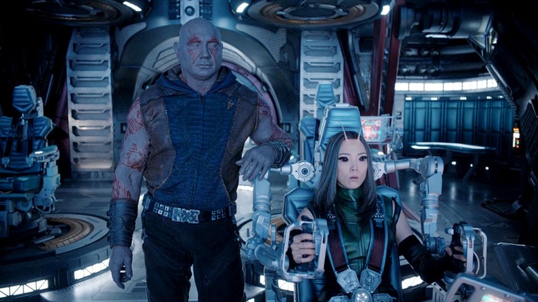 Dave Bautista in The Guardians of the Galaxy Holiday Special