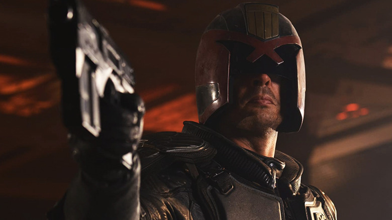 Karl Urban as Judge Dredd