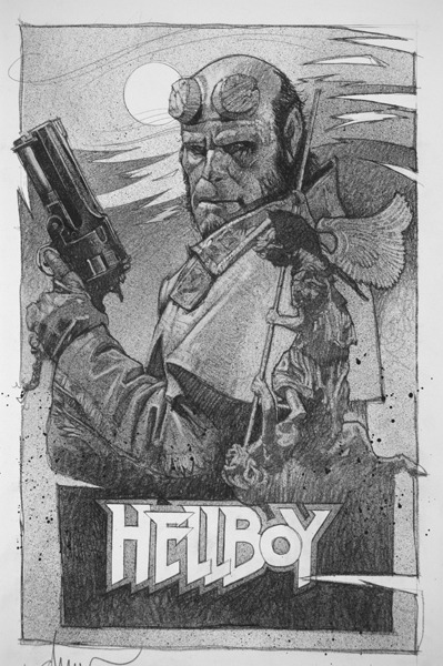 Hellboy Drew Struzan