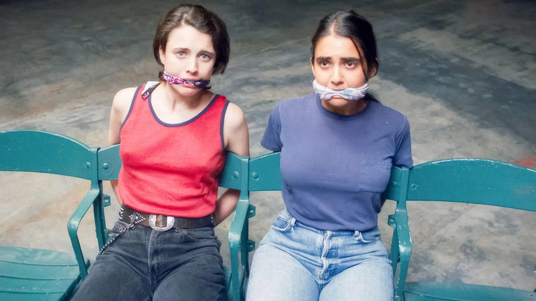 Drive Away Dolls jamie marian tied up