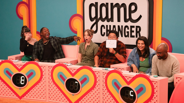 The cast of the Newlyweb game of Game Changer