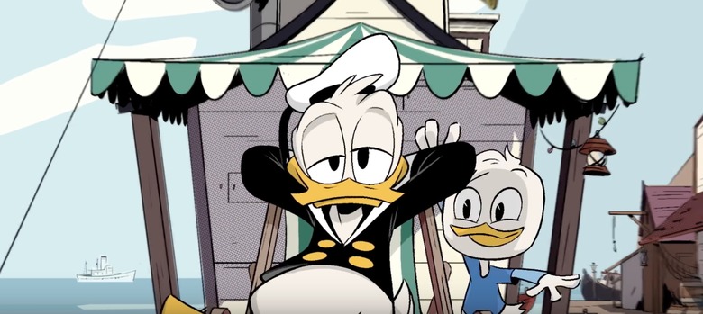 ducktales teaser featuring donal duck
