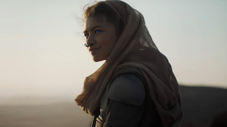 Zendaya as Chani Kynes in Dune