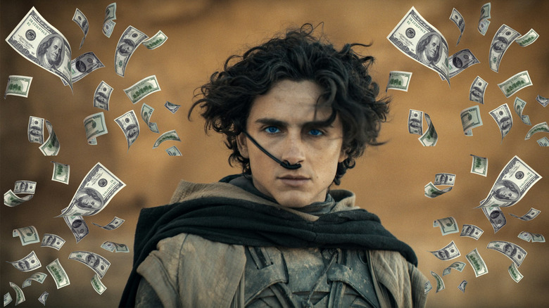 Dune Part 2 Timothee Chalamet money 