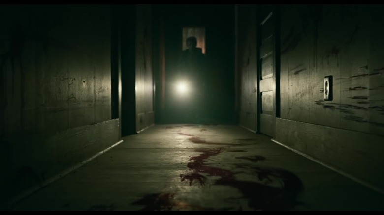 Antlers bloody hallway