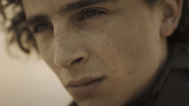 Dune Timothée Chalamet Trailer Screenshot