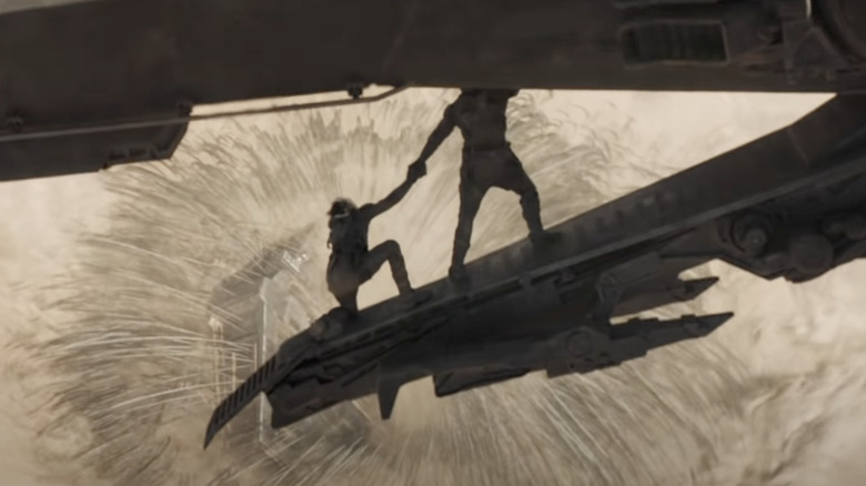 Dune Sandworm Arrakis Trailer Screenshot