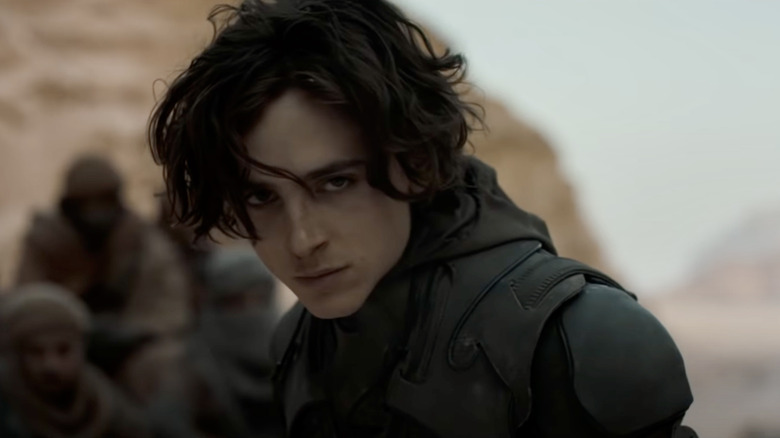 Dune Timothée Chalamet Trailer Screenshot