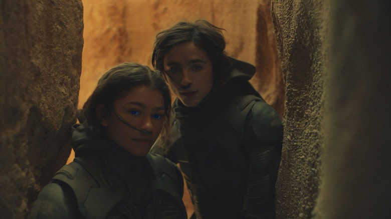 Dune Zendaya and Timothee Chalamet