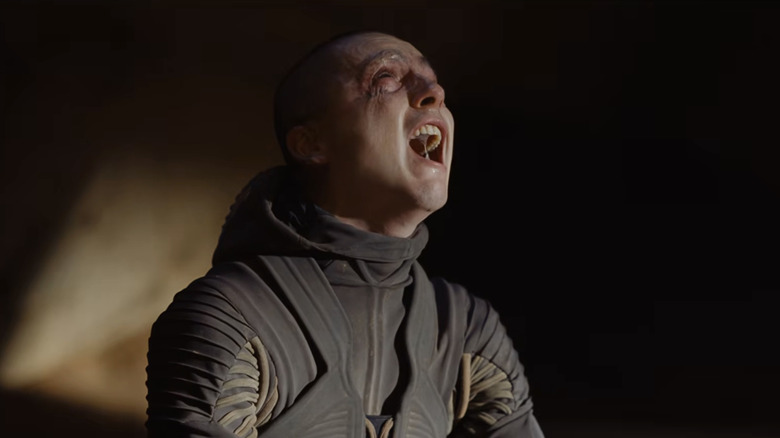 Paul yelling in Dune: Part Three