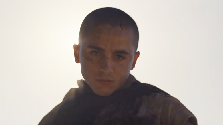 Paul Atreides watches Arrakis in Dune: Part Three