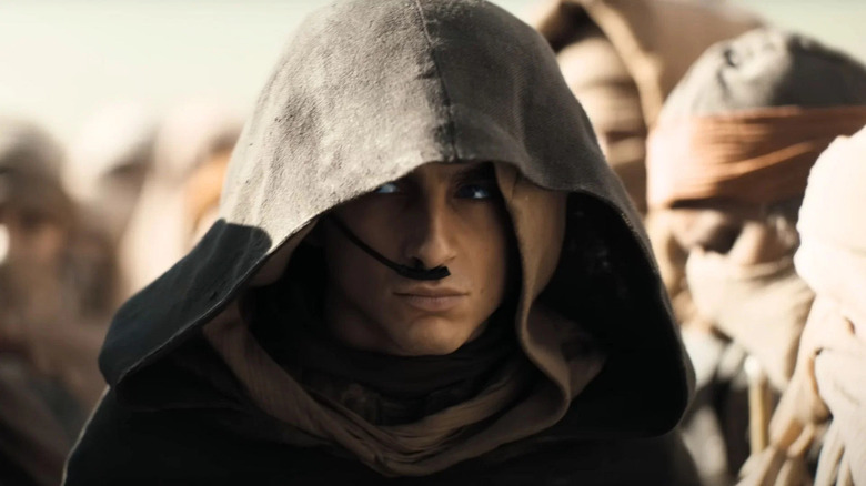 Timothée Chalamet in Dune: Part Two