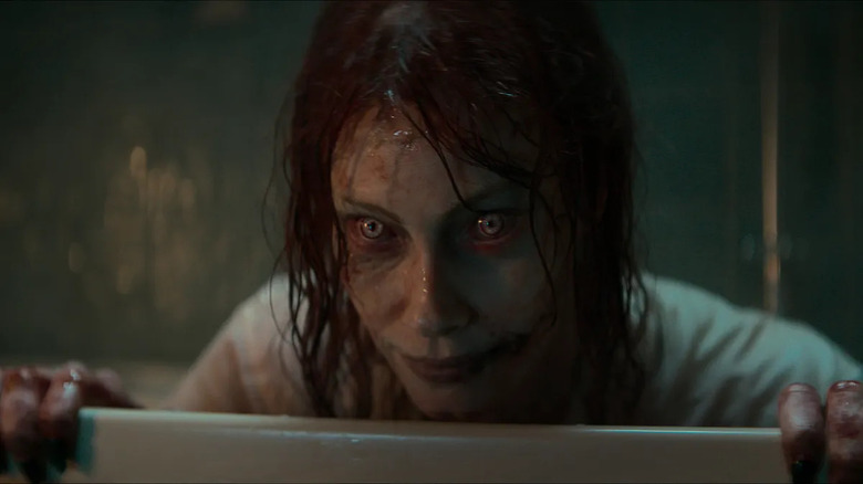 The mother in Evil Dead Rise
