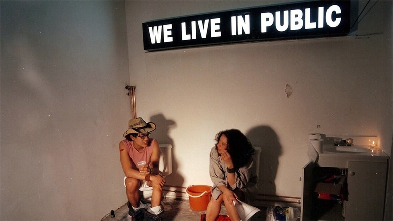 A still from We Live in Public