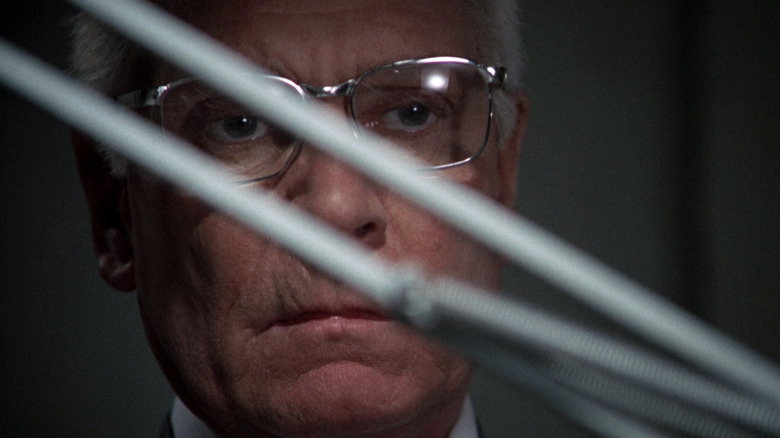 Christian Szell staring menacingly in Marathon Man