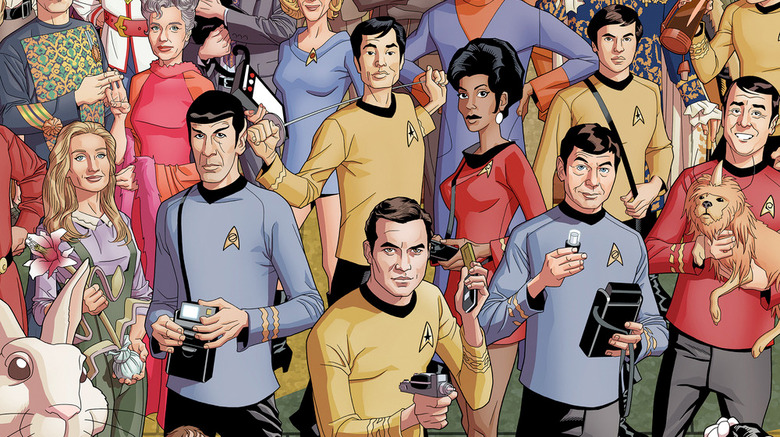 Dusty Bell Star Trek Poster