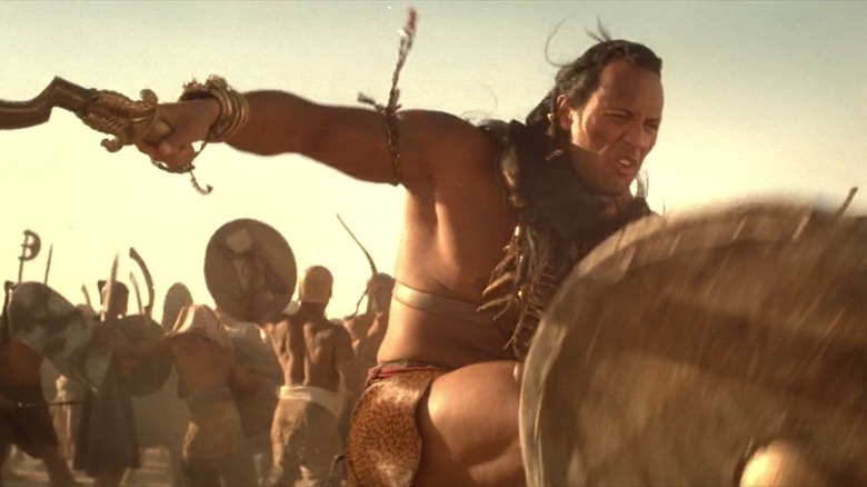 Dwayne Johnson in The Mummy Returns