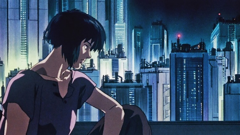 Motoko overlooks Japan