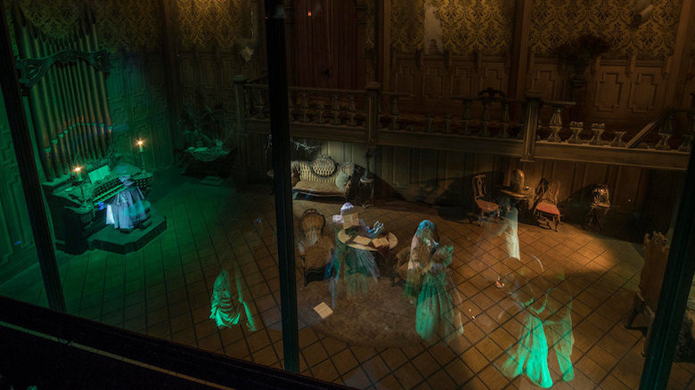 The Haunted Mansion Ballroom
