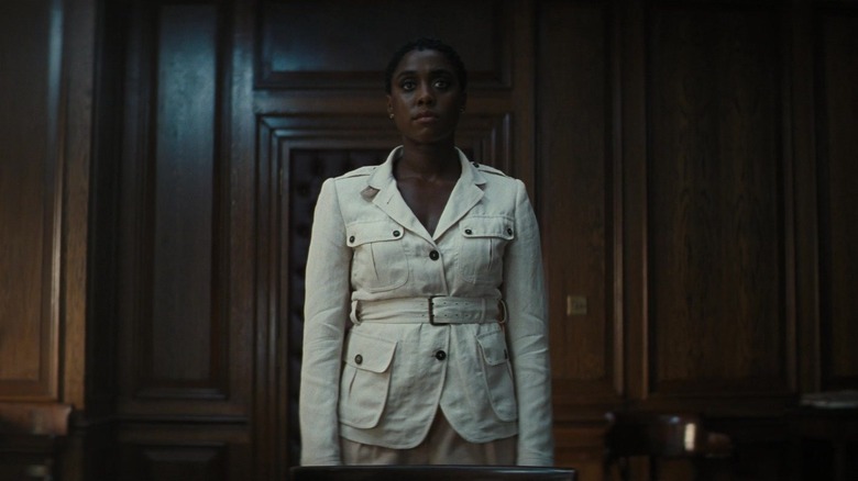 Agent Nomi in her safari jacket in No Time to Die