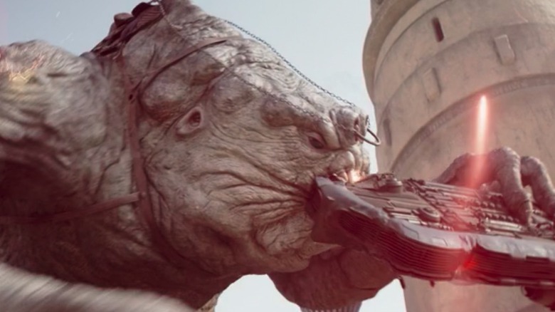 Baby Rancor in The Book of Boba Fett