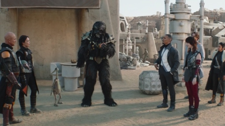 The gang in The Book of Boba Fett