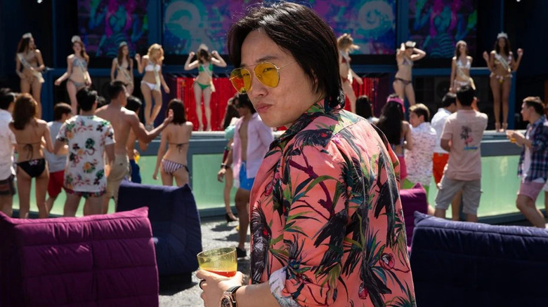 Jimmy O. Yang as Bernard Tai in Crazy Rich Asians