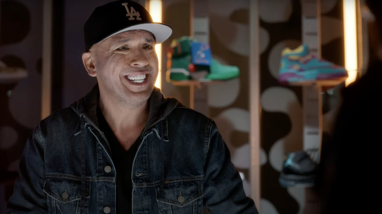 Jo Koy learning about an uncomfortable injury in "Easter Sunday"