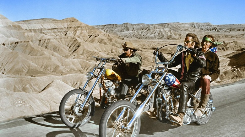 Easy Rider Hopper Fonda riding