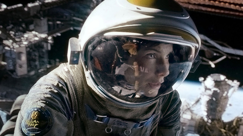 Sandra Bullock as Ryan Stone in Gravity