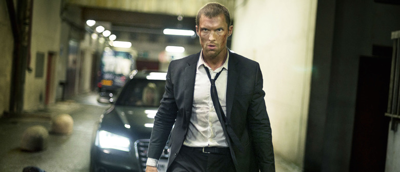 Ed Skrein in The Transporter Refueled