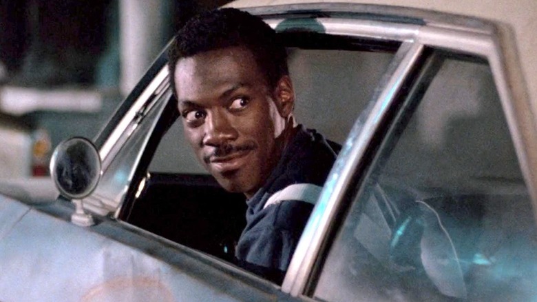 Eddie Murphy as Axel Foley in Bevery Hills Cop