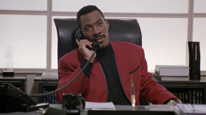 Marcus Graham on the phone in Boomerang