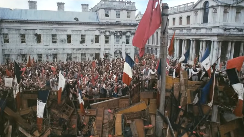 The cast of Les Misérables