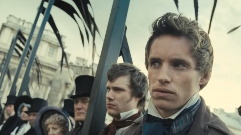 Eddie Redmayne in Les Misérables