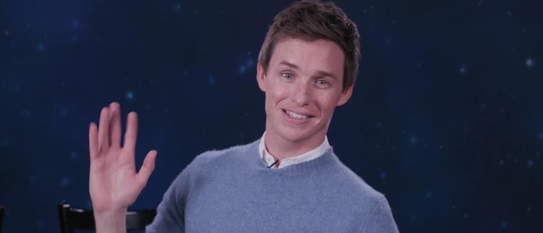 Eddie Redmayne Hufflepuff PSA