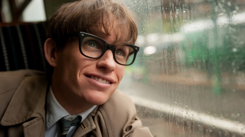 Eddie Redmayne as Stephen Hawking in The Theory of Everything