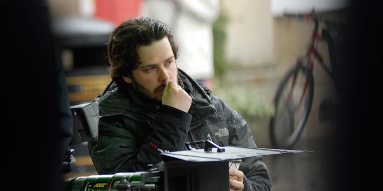 Edgar Wright directing Hot Fuzz