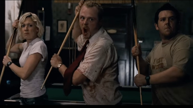 Shaun of the dead fight