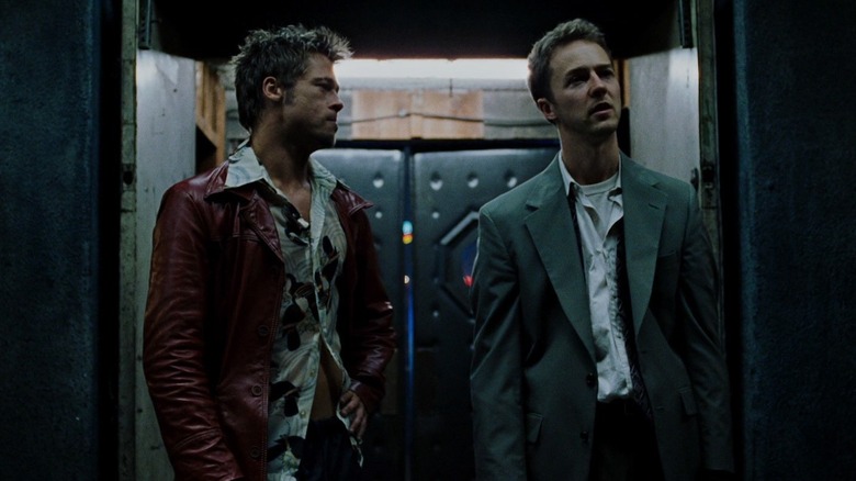 The Narrator and Durden before their first fight