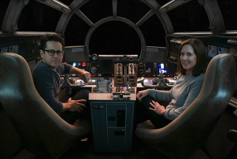 Kathleen Kennedy and JJ Abrams